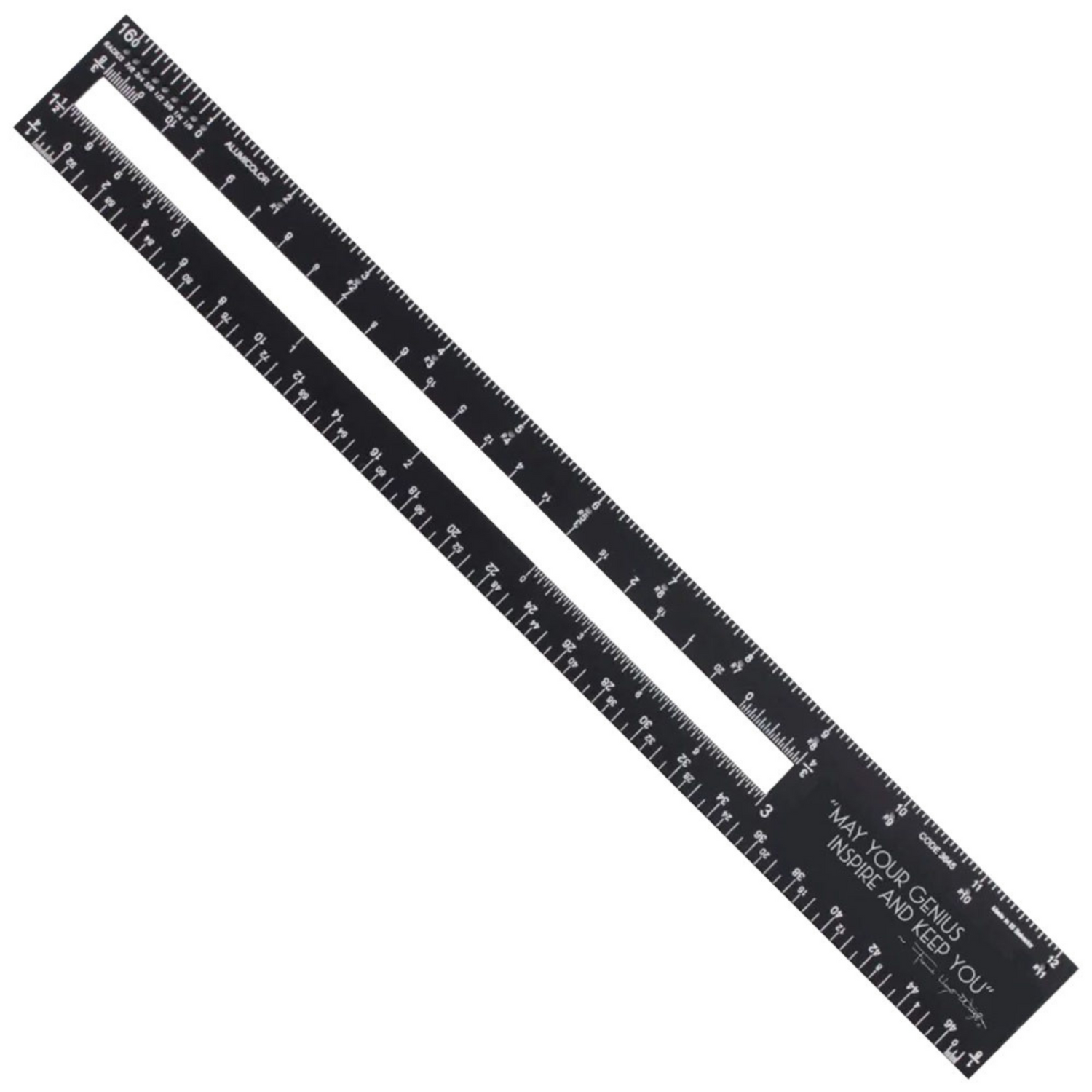 12-inch-Alumicolor-AlumiDrafter-FLW-edition-for-architects-model-3145-9B-FLW-Q