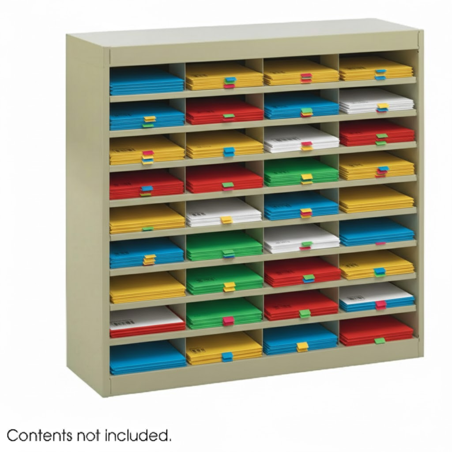 36-slot-letter-size-literature-sorter-Tropic-Sand-finish-Safco-9221TSR