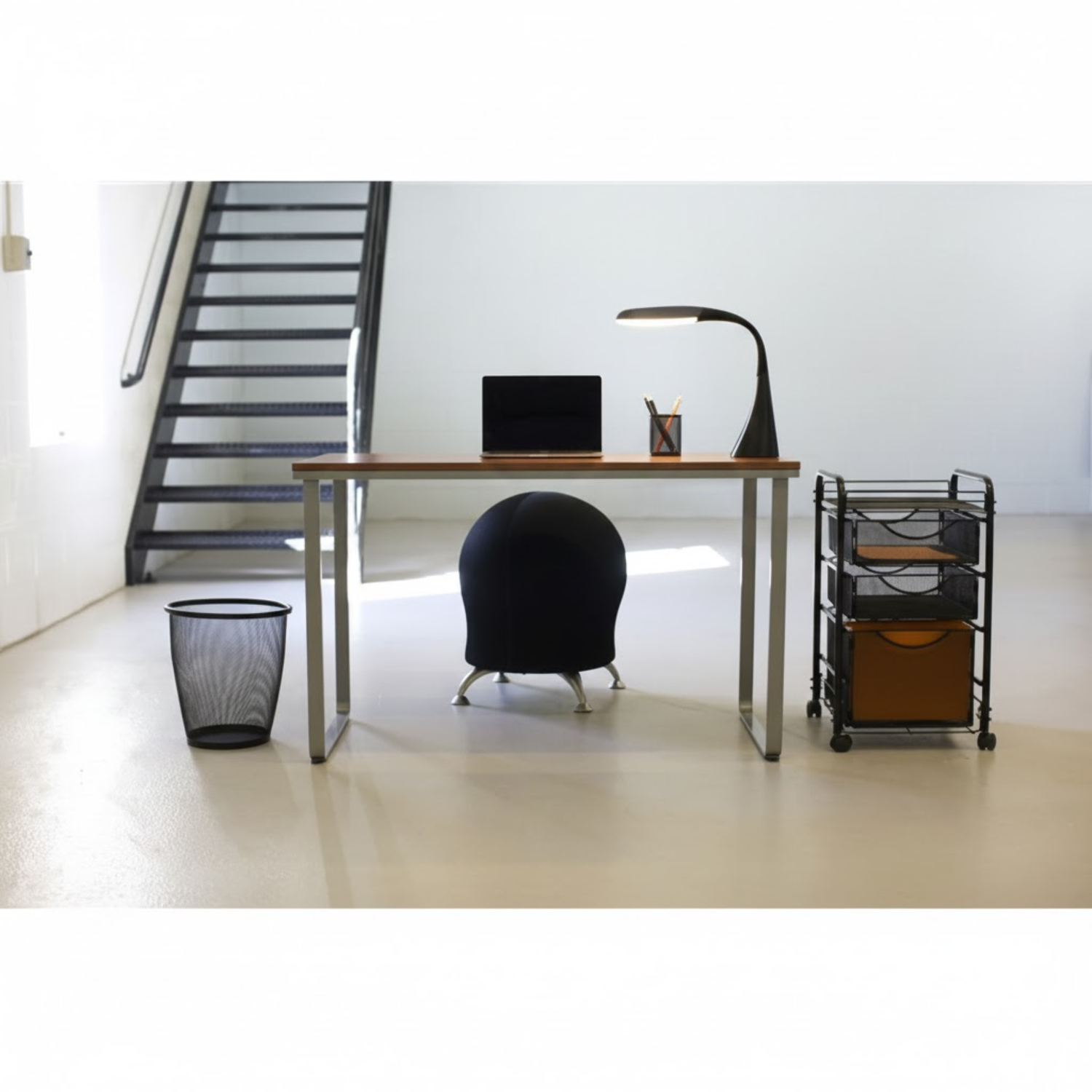 5213BL-Safco-Black-Mobile-Mesh-File-Cart-with-3-Drawers-Rolling