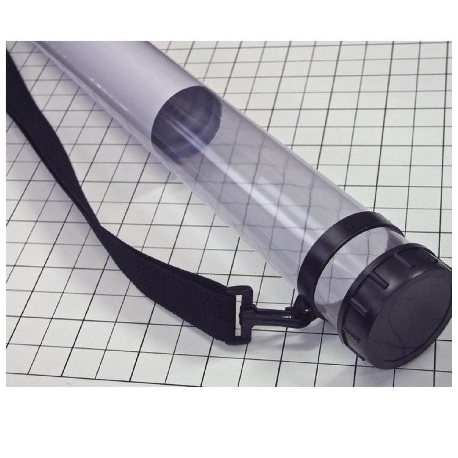 Alvin-MT25-Clear-Ice-Tube-for-storing-and-transporting-drawings