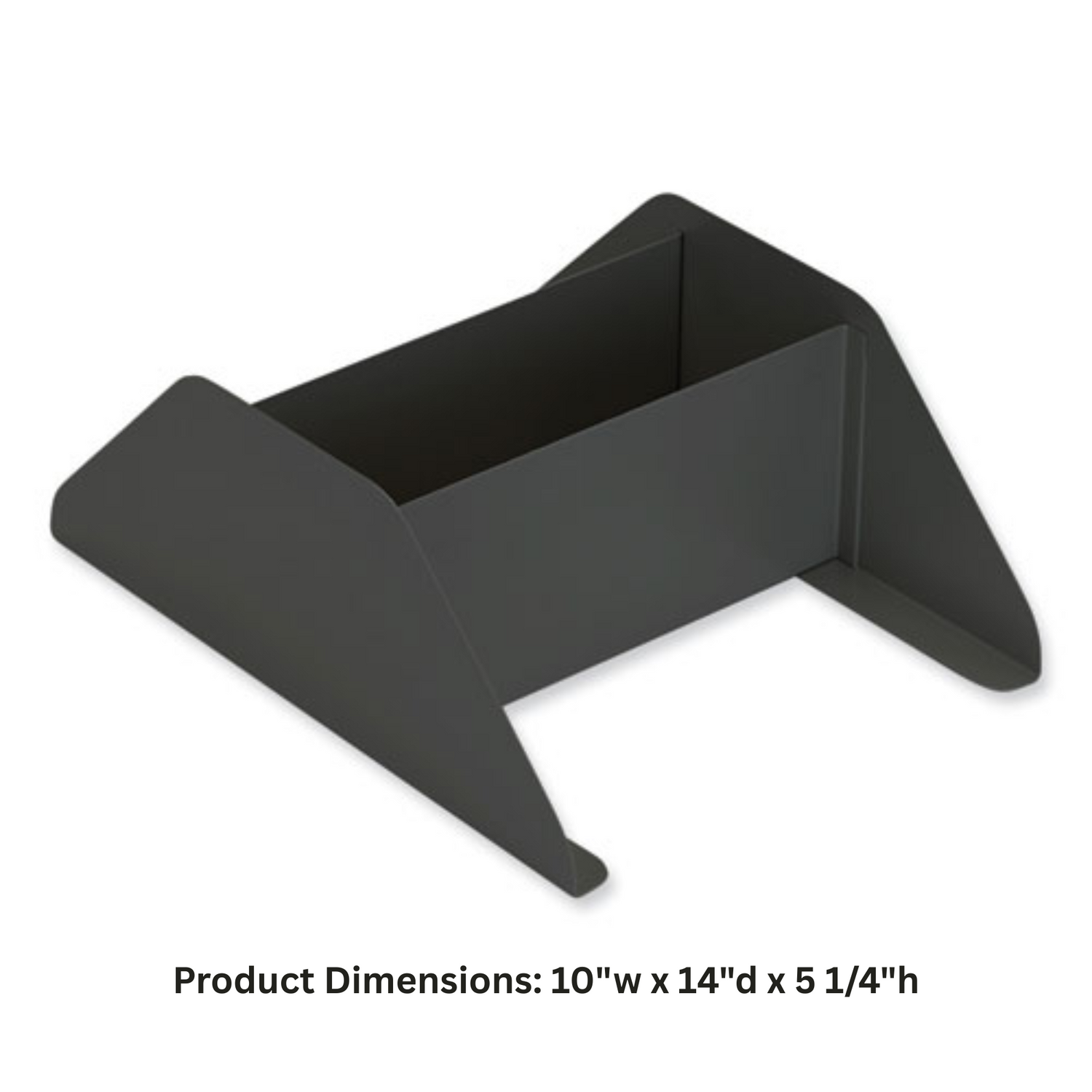 Black-Safco-323BL-steel-base-for-magazine-rack