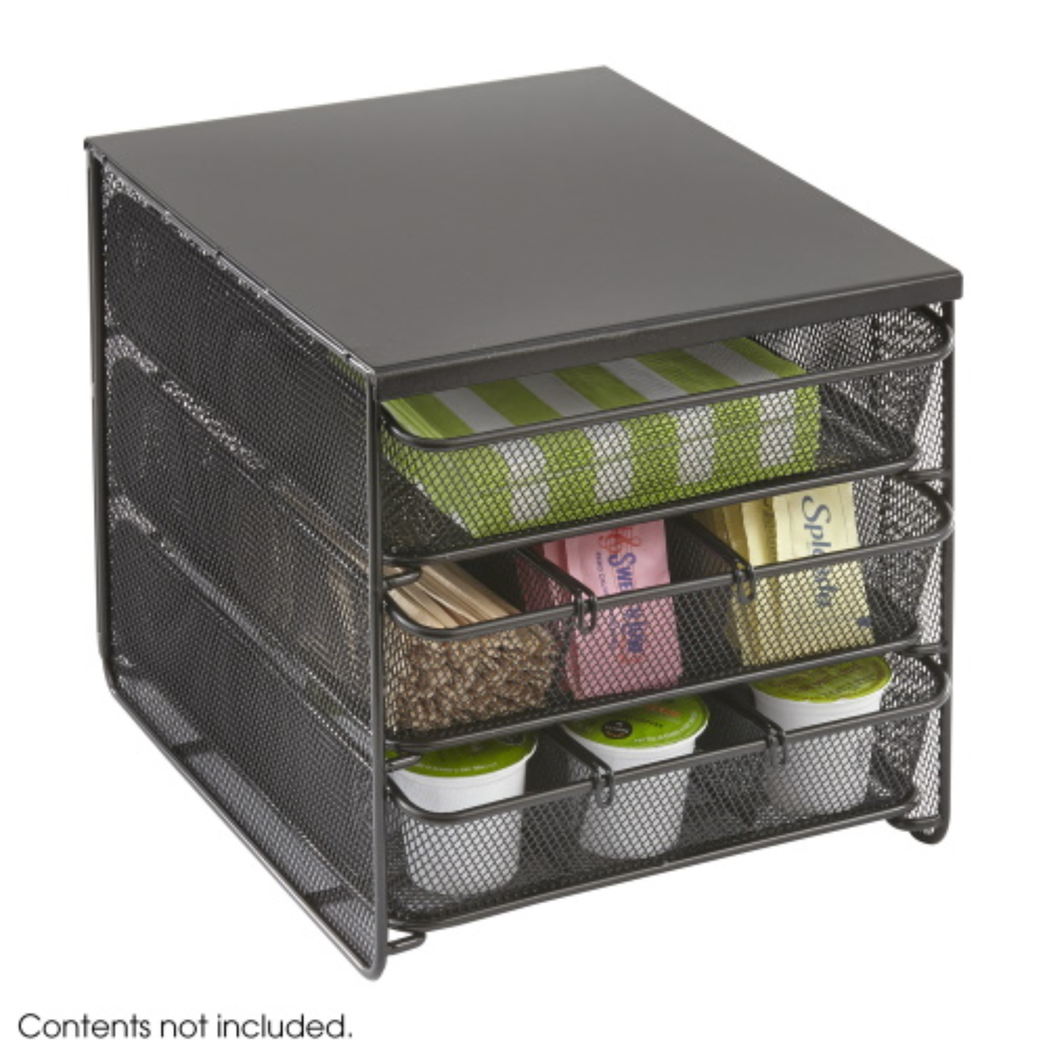 Black-breakroom-storage-cabinet-Safco-Onyx-Hospitality-Organizer-3-drawer