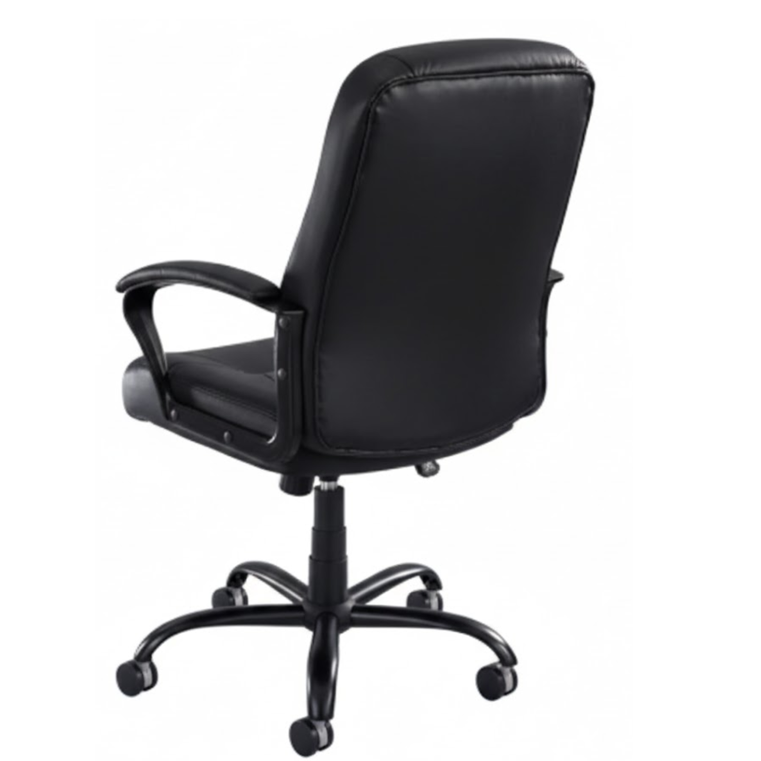 Black-heavy-duty-high-back-executive-chair-Safco-Serenity-3500BL-for-big-and-tall-users