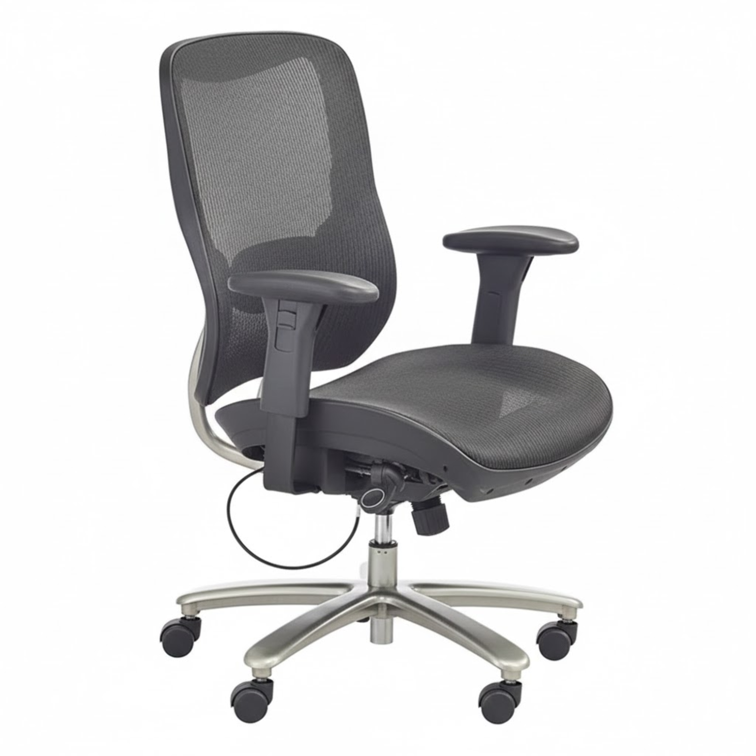 Black-high-back-mesh-executive-chair-Safco-3505BL-for-big-and-tall-users