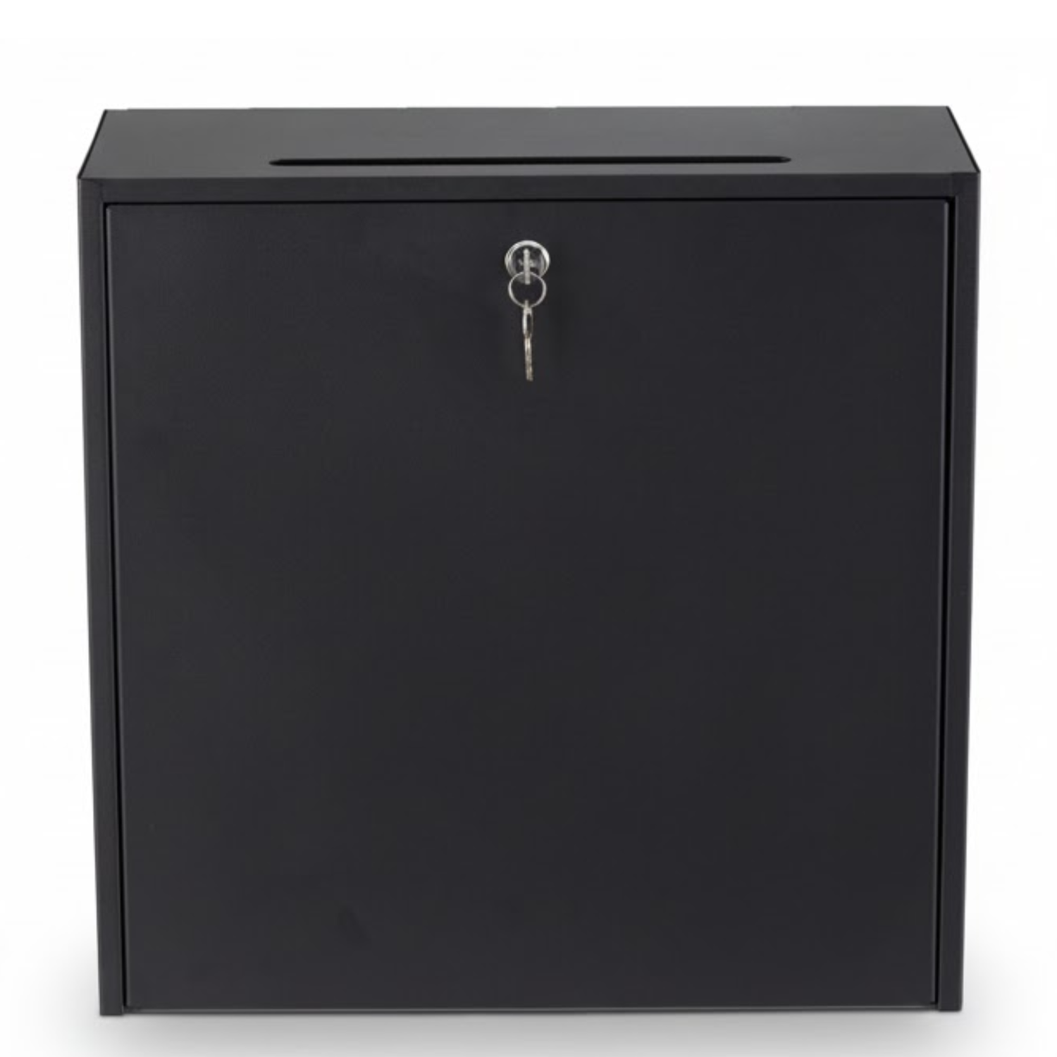 Black-safco-4259BL-locking-interoffice-mail-box-wall-mount