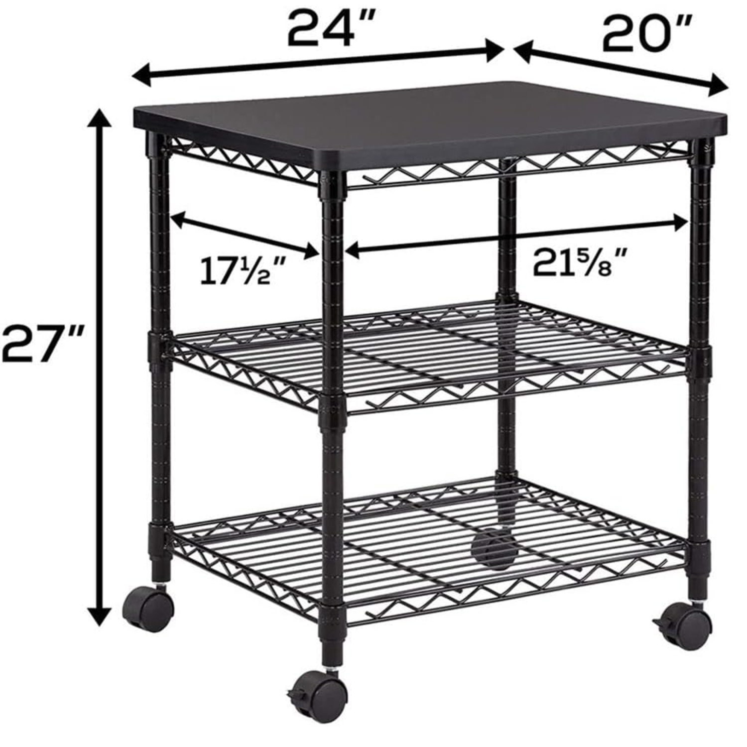 Black-wire-mesh-office-machine-stand-safco-5207bl
