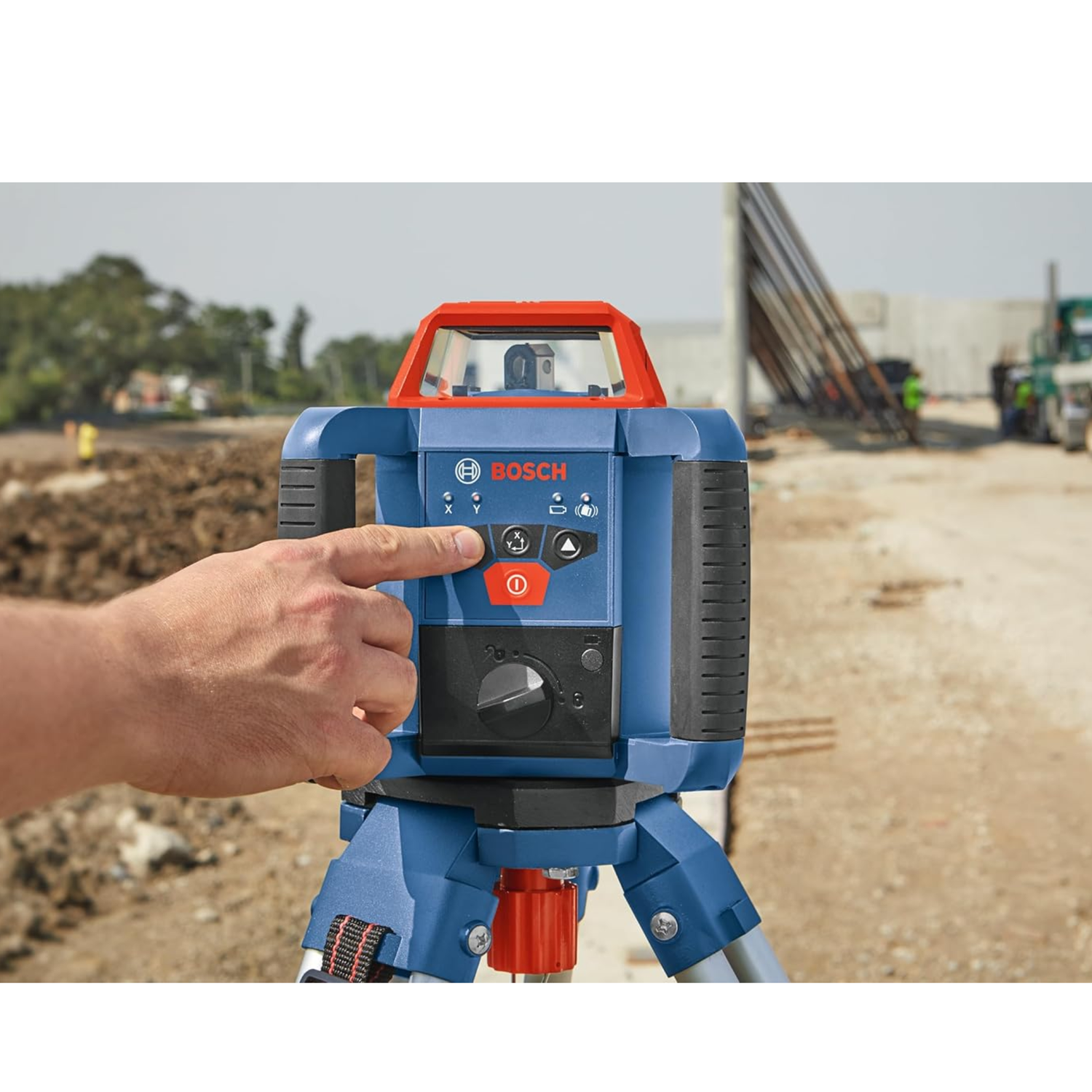 Bosch-GRL2000-40HK-Rotary-Laser-Level-Professional-Tool-Tripod