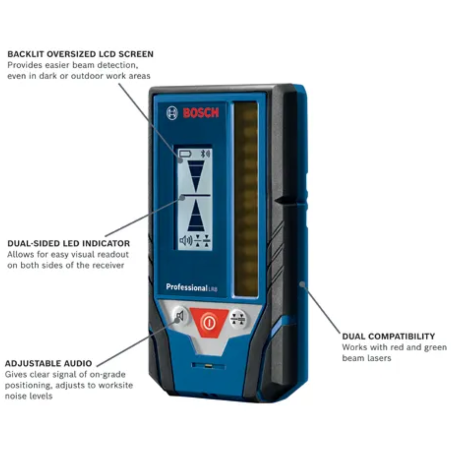 Bosch-LR8-receiver-for-extending-the-range-of-pulse-line-lasers