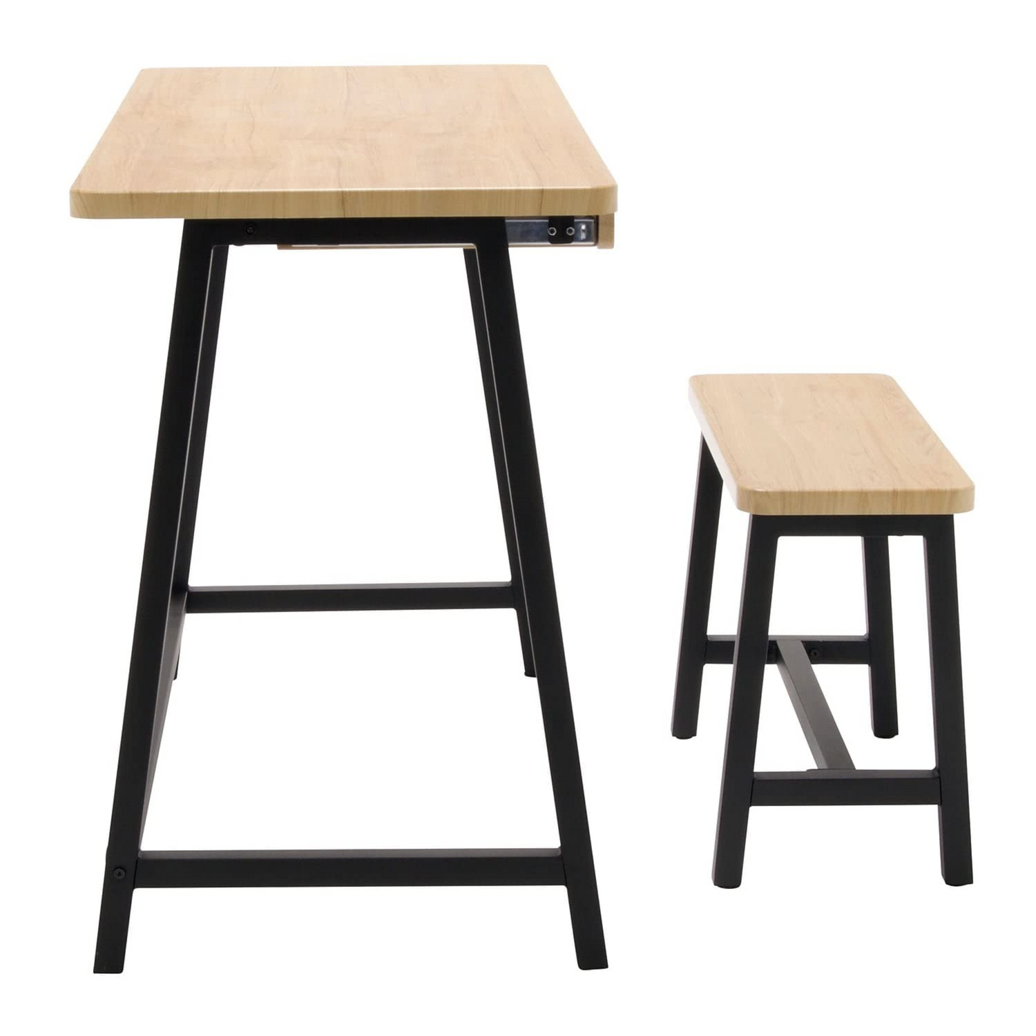 Classroom-desk-and-bench-set-Studio-Designs-Ashwood-top-and-black-legs-51239