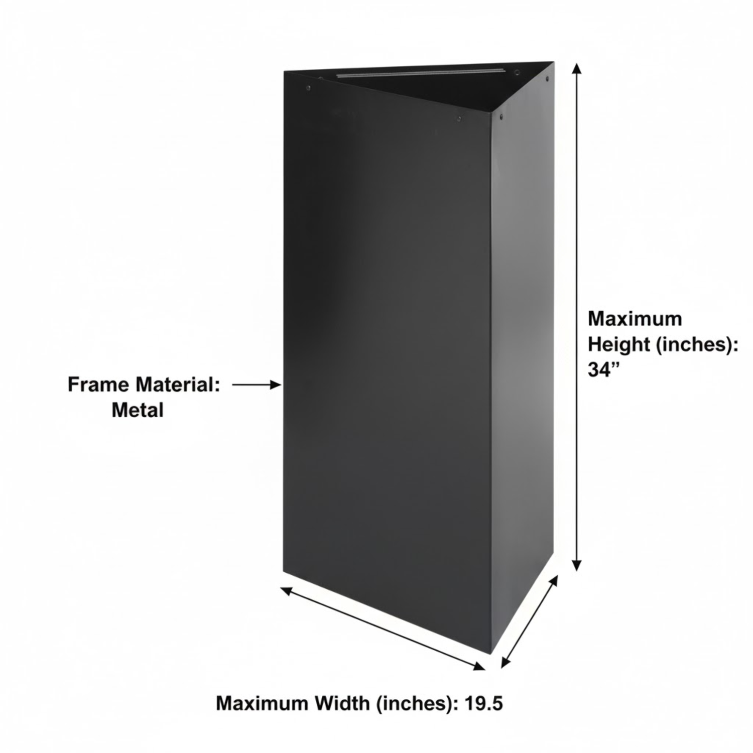 Commercial-Office-Trash-Can-Base-Safco-9552BL-Black-Steel