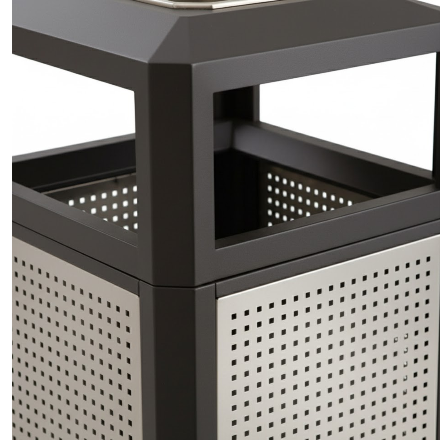 Commercial-Outdoor-Waste-and-Ash-Receptacle-38-Gallon-Black-Steel