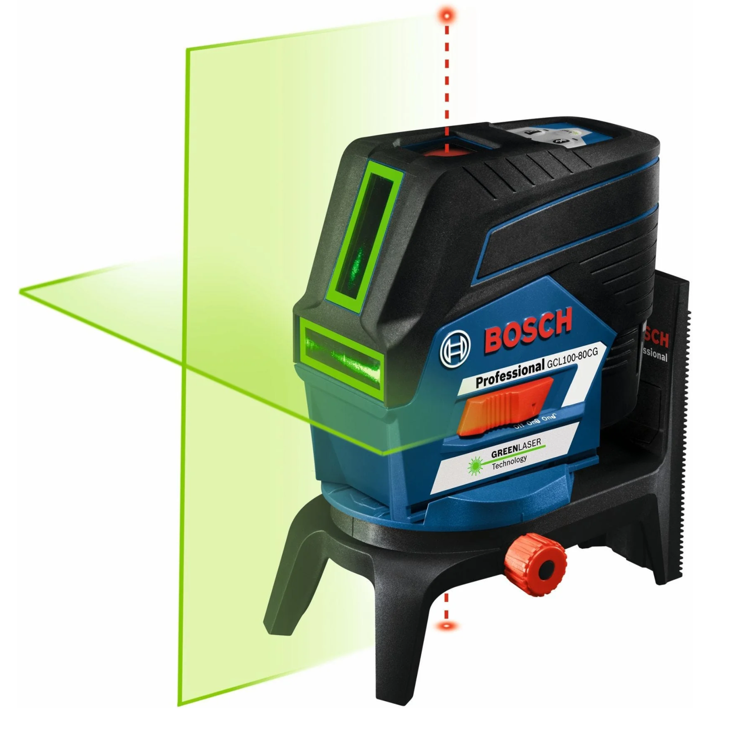 Connected-Laser-Level-Bosch-GCL100-80CG-Green-Line-Vertical-Horizontal