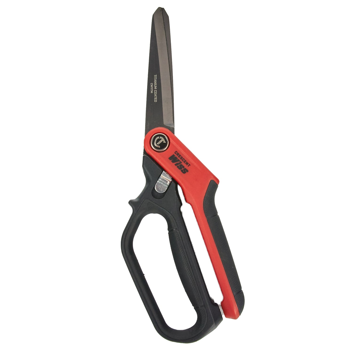 Crescent Wiss 11" Heavy-Duty Titanium Coated Single Ring Tradesman Shears - CW11TM CW11TM Titan Tools Direct