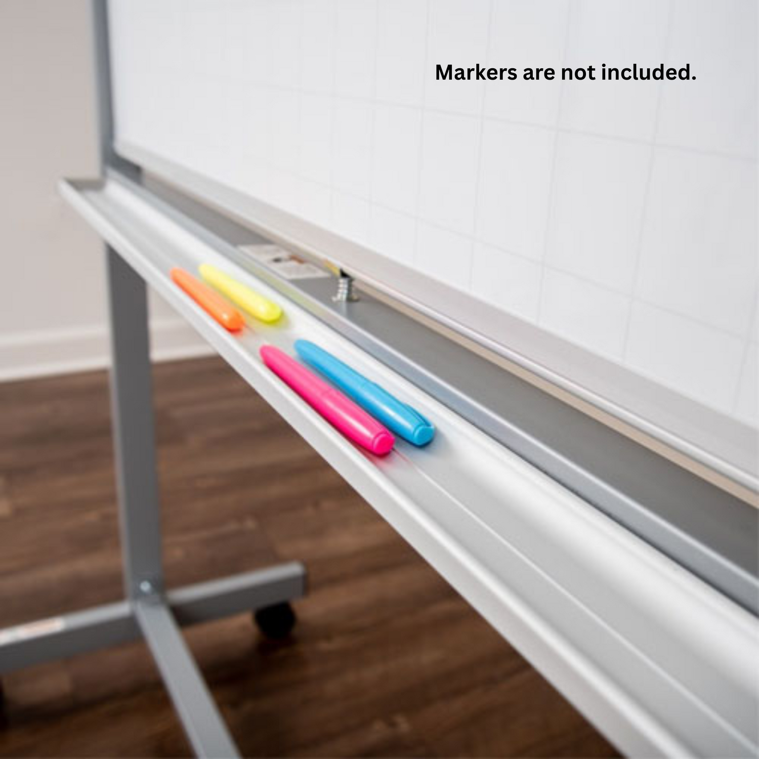 Double-sided-magnetic-whiteboard-by-Luxor-model-MB7240LB-72x40-inches