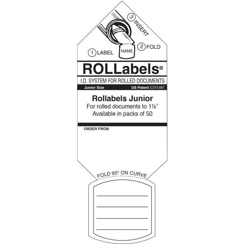 ROLLabels Senior (5 Packs of 50 Labels) - 6 Colors Available