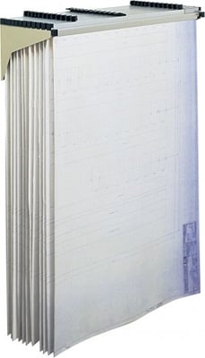 Safco Drop-Lift Wall Rack 5030