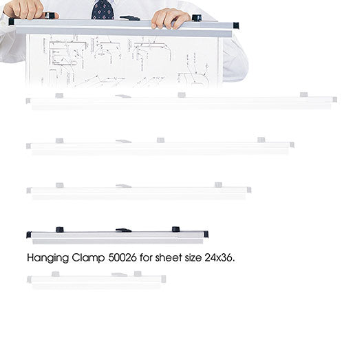 Safco 24 Hanging Clamps for 24 x 36 Sheets 50026 ES109 - Titan Tools Direct
