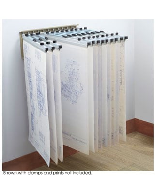 Safco Pivot Wall Rack 5016