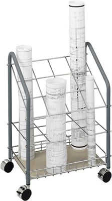 Safco Tubular Steel Wire Roll File 12 Compartment Model 3090