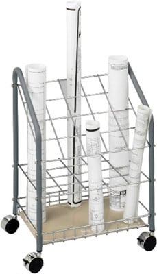 Safco Steel Wire Roll File 20 Compartment Model 3091