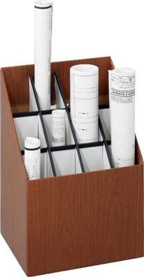 Safco Upright Roll File 12 Compartment Model 3079