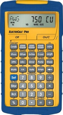 Calculated Industries ElectriCalc Pro 5070 - Titan Tools Direct