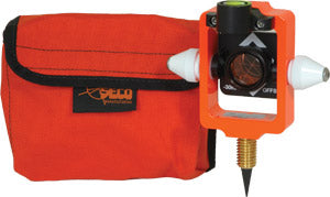 Seco Mini Stakeout Prism with Site Cones in Orange - 6405-10-FOR