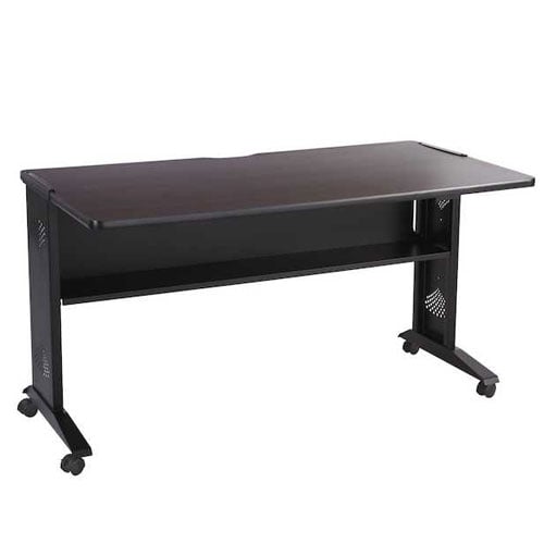 Safco 54"W Reversible Top Mobile Desk 1933