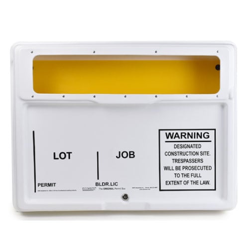 Doc-Box Permit Holder Box - With Lock and Window - 10101 10101 Titan Tools Direct