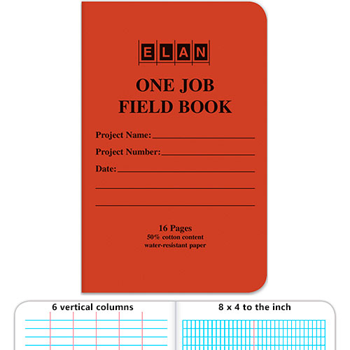 Elan One Job Field Book
