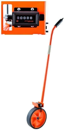 Keson Metal Professional Measuring Wheel MP201 ES2124 - Titan Tools Direct