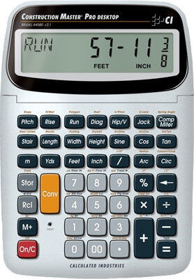 Calculated Industries Desktop Construction Master Pro DT 44080 ES24 - Titan Tools Direct