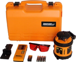 Johnson Level Self-Leveling Rotary Laser Level Kit 40-6516 - Titan Tools Direct