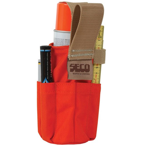 Seco Spray Can Holder with Pockets 8098-10-ORG ES2655 - Titan Tools Direct