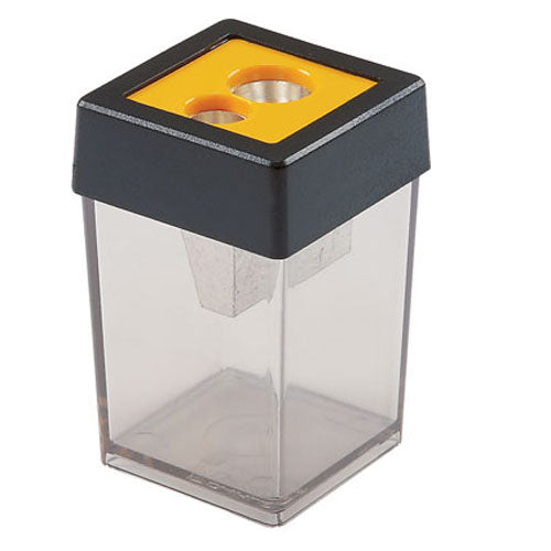 Dahle - Metal Wedge Double Hole Canister Handheld Pencil Trimmer - Box of 10 (53465)