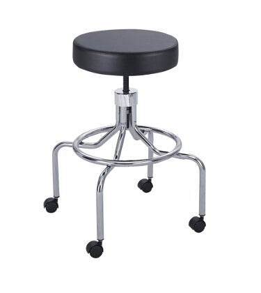 Safco Lab Stool, High Base with Screw Lift 3433BL ES3138 - Titan Tools Direct