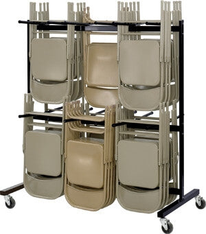 Safco Two-Tier Chair Cart 4199BL - Titan Tools Direct