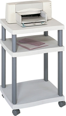 Safco Wave Desk Side Printer Stand 1860GR (Gray)
