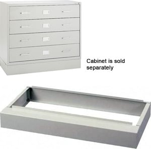 Safco Computer Multi-Media Cabinet Base 4931LG (Light Gray)
