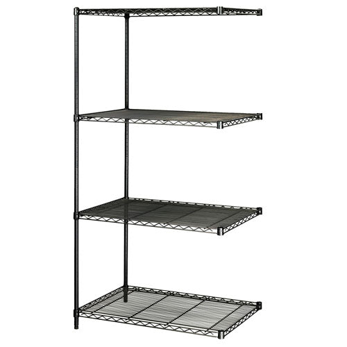 Safco 36" x 24" Industrial Add-On Unit - Black - 5289BL  - Titan Tools Direct