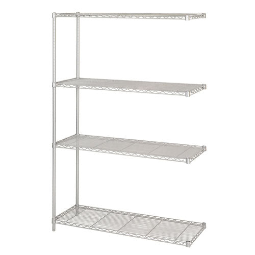 Safco 48" x 18" Industrial Add-On Unit - Metallic Gray - 5292GR