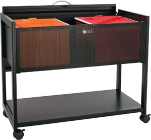 Safco Mobile File with Locking Top 5353BL - Titan Tools Direct