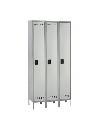 Safco Single Tier Locker 3 Column 5525GR ES3425 - Titan Tools Direct