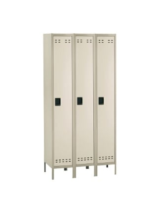 Safco Single Tier Locker 3 Column 5525TN (Tan)