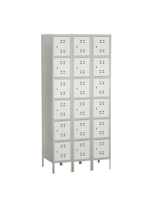Safco Box Locker 3 Column 5527GR (Gray)