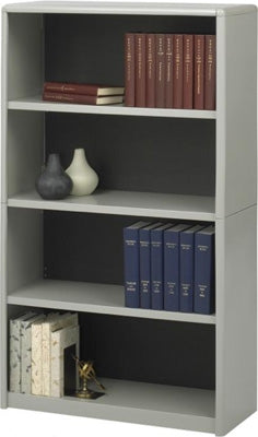 Safco 4-Shelf ValueMate Economy Bookcase 7172GR ES3459 - Titan Tools Direct
