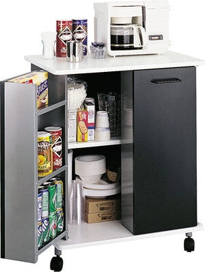 Safco Refreshment Stand 8963BL (Black)