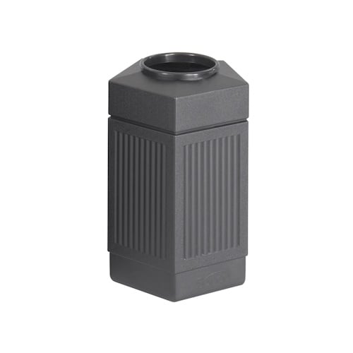 Safco Canmeleon Indoor/Outdoor, 30 Gallon Pentagon 9485BL (Black) - Titan Tools Direct
