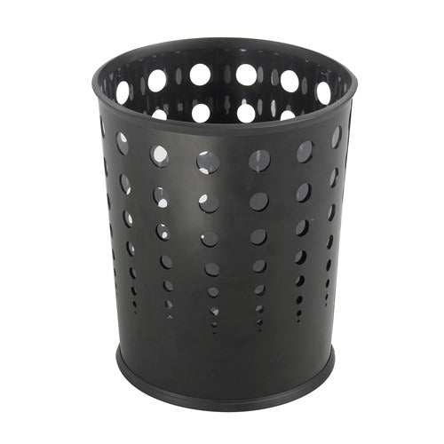 Safco Bubble Wastebasket (Qty.3) 9740BL (Black)