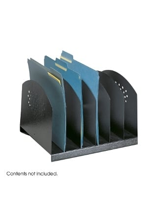 Safco Steel Desk Rack 6 Upright Sections ES3658 3155BL - Titan Tools Direct